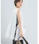 PROTAGONISTA　NO-SLEEVE GATHER BLOUSE