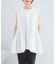 PROTAGONISTA　NO-SLEEVE GATHER BLOUSE