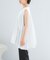 PROTAGONISTA　NO-SLEEVE GATHER BLOUSE