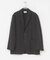 new basic　SILK LINEN SINGLE SHIRTS JACKET