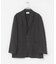 new basic　SILK LINEN SINGLE SHIRTS JACKET