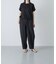綿麻デニムボリュームパンツ
