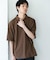 『吸水速乾／防シワ／抗ピリング／UVカット／イージーケア』DRYMIX Vネック ポロカラー ショートスリーブ Tシャツ