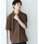 『吸水速乾／防シワ／抗ピリング／UVカット／イージーケア』DRYMIX Vネック ポロカラー ショートスリーブ Tシャツ