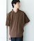 『吸水速乾／防シワ／抗ピリング／UVカット／イージーケア』DRYMIX Vネック ポロカラー ショートスリーブ Tシャツ