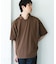 『吸水速乾／防シワ／抗ピリング／UVカット／イージーケア』DRYMIX Vネック ポロカラー ショートスリーブ Tシャツ