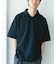 『吸水速乾／防シワ／抗ピリング／UVカット／イージーケア』DRYMIX Vネック ポロカラー ショートスリーブ Tシャツ
