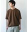『吸水速乾／防シワ／抗ピリング／UVカット／イージーケア』DRYMIX クルーネック ショートスリーブ スウェットTシャツ