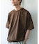 『吸水速乾／防シワ／抗ピリング／UVカット／イージーケア』DRYMIX クルーネック ショートスリーブ スウェットTシャツ