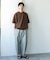 『吸水速乾／防シワ／抗ピリング／UVカット／イージーケア』DRYMIX クルーネック ショートスリーブ スウェットTシャツ