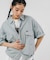 『別注』Wrangler×EKAL　ライトデニムワークシャツ