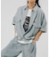 『別注』Wrangler×EKAL　ライトデニムワークシャツ