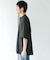 バンドカラーショートスリーブ 総柄シャツ