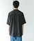 バンドカラーショートスリーブ 総柄シャツ