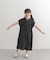 『親子リンク』リネンリヨセルドットワンピース(KIDS)