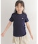 『別注』PETIT BATEAU×DOORS　刺繍ロゴTシャツ