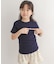 『別注』PETIT BATEAU×DOORS　刺繍ロゴTシャツ