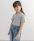 『別注』PETIT BATEAU×DOORS　刺繍ロゴTシャツ