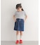 『別注』PETIT BATEAU×DOORS　刺繍ロゴTシャツ