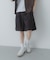 ピンストライプワイドバギーショーツ