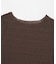 シャーリングシアートップ(5分袖)