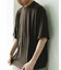 コットンレーヨンクルーネック ショートスリーブ Tシャツ