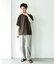 コットンレーヨンクルーネック ショートスリーブ Tシャツ