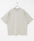 コットンレーヨンクルーネック ショートスリーブ Tシャツ
