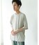 コットンレーヨンクルーネック ショートスリーブ Tシャツ