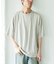 コットンレーヨンクルーネック ショートスリーブ Tシャツ