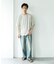 コットンレーヨンクルーネック ショートスリーブ Tシャツ
