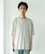 コットンレーヨンクルーネック ショートスリーブ Tシャツ