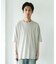 コットンレーヨンクルーネック ショートスリーブ Tシャツ