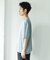 コットンレーヨンクルーネック ショートスリーブ Tシャツ