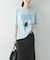 シアープリントカラーTシャツ