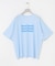 シアープリントカラーTシャツ