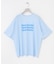 シアープリントカラーTシャツ