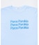 シアープリントカラーTシャツ