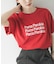 シアープリントカラーTシャツ