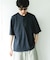 TOMPKINS ヘンリーネック ショートスリーブ Tシャツ