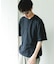 TOMPKINS ヘンリーネック ショートスリーブ Tシャツ