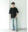 TOMPKINS ヘンリーネック ショートスリーブ Tシャツ