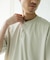 TOMPKINS ヘンリーネック ショートスリーブ Tシャツ