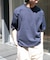 FORK&SPOON　クルーネックニットTシャツ