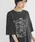 オーバーサイズプリントTEE