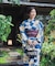 帯付き浴衣(変織生地)