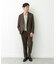LIFE STYLE TAILOR　リネンライクコンフォータブル1タックパンツ