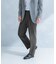 LIFE STYLE TAILOR　リネンライクコンフォータブル1タックパンツ