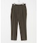 LIFE STYLE TAILOR　リネンライクコンフォータブル1タックパンツ