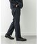 LIFE STYLE TAILOR　リネンライクコンフォータブル1タックパンツ